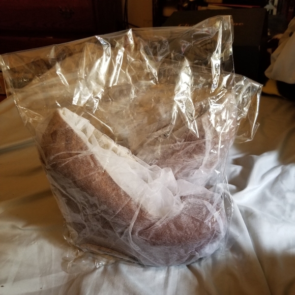 Sexy Tan Suede Platform Wedge Heels - Picture 5 of 5